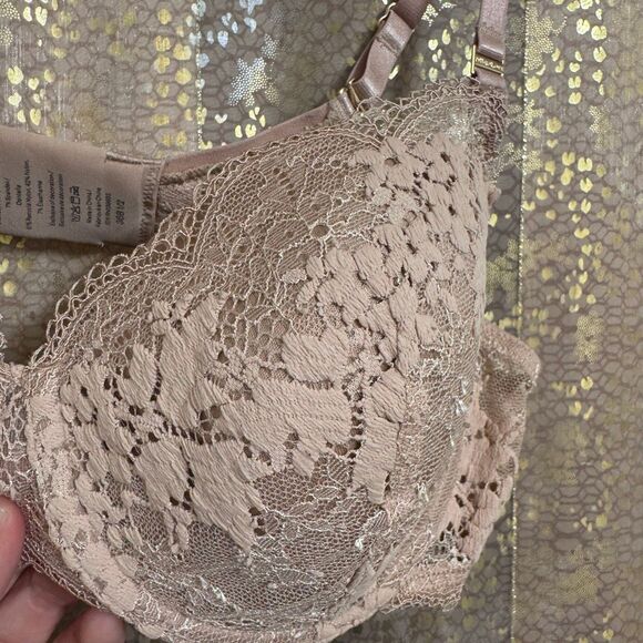 ThirdLove All Day Lace Underwire T-Shirt Bra Taupe Tan Size 36B 1/2 - Picture 4 of 13